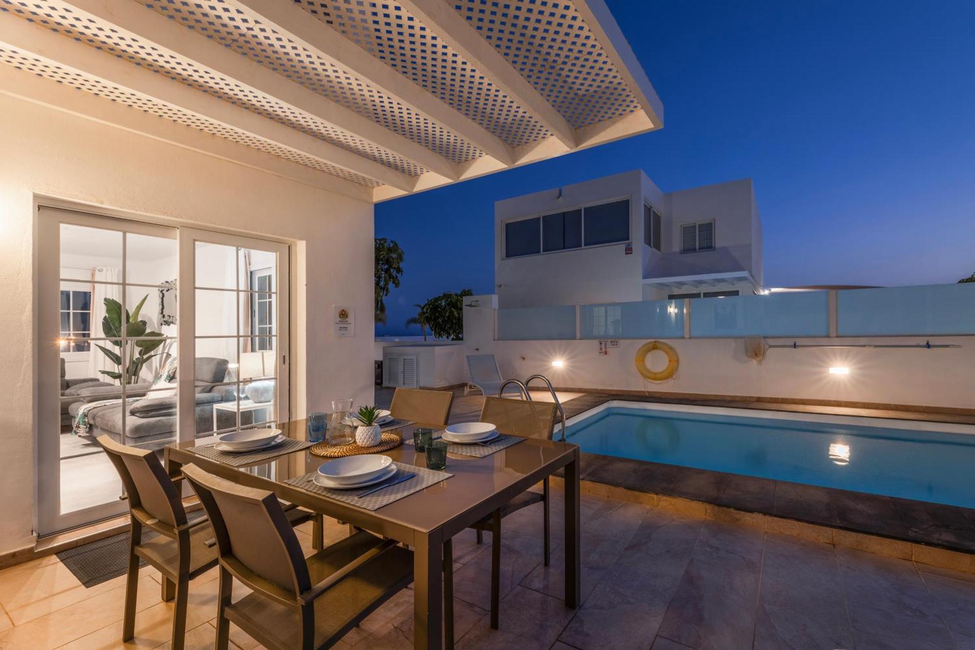 Villa Atlantica - Heated Pool In Playa Blanca Екстериор снимка